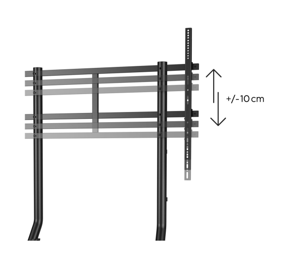 Hama MOBILNY Stojak do TV VESA 1000x600 100" MAX 80 KG - 1516988 - zdjęcie 5